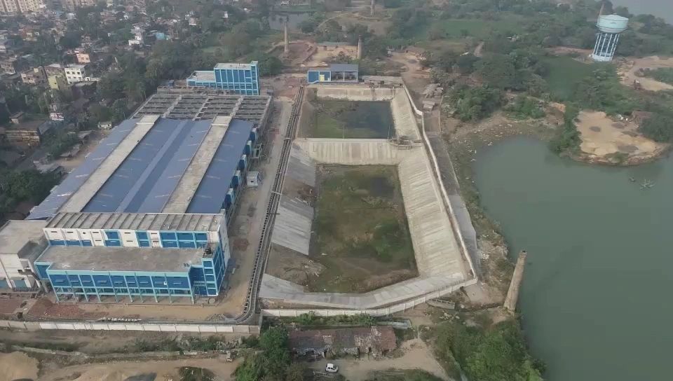 Final Stages: 250 MLD Water Treatment Plant construction